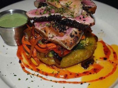 Black Sesame Seed Crusted Ahi Tuna