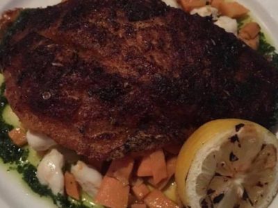 Blackened Red Snapper