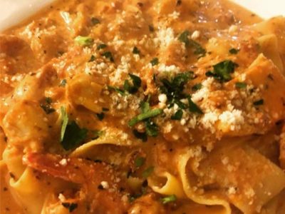Shrimp & Crab Bolognese