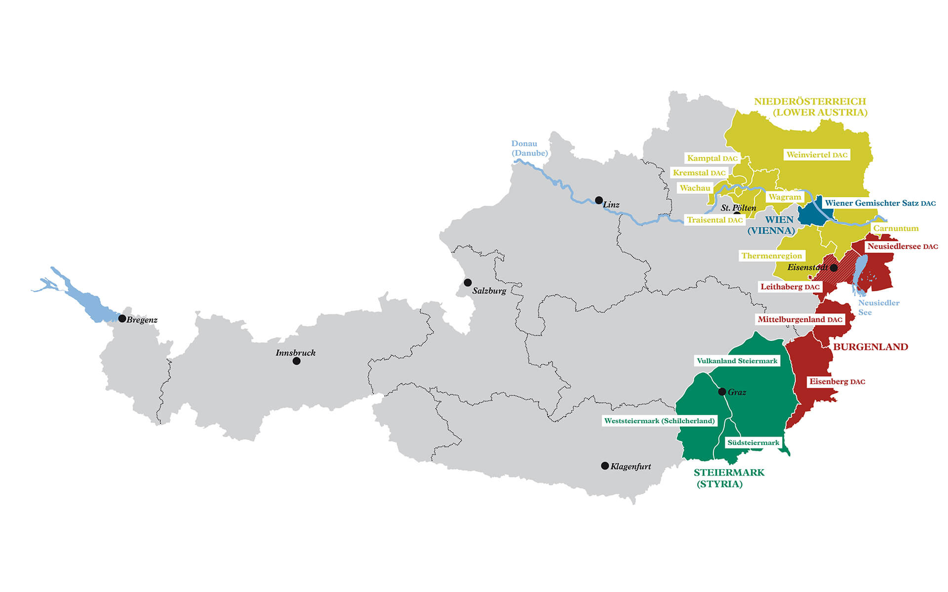 Wine Regions in Austria