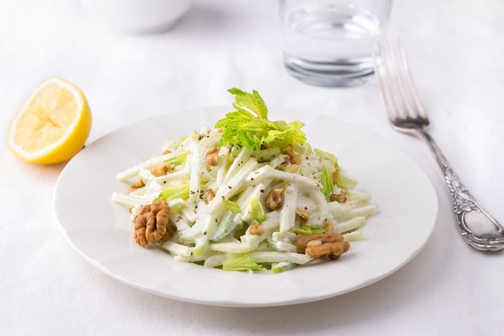 Celebrate National Celery Month With This Waldorf Coleslaw Recipe
