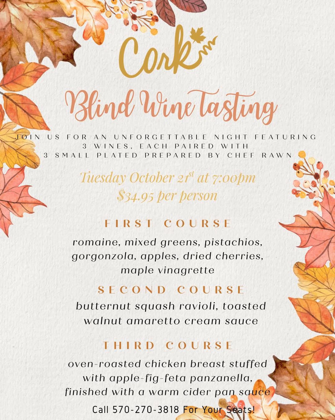 Cork Blind Wine